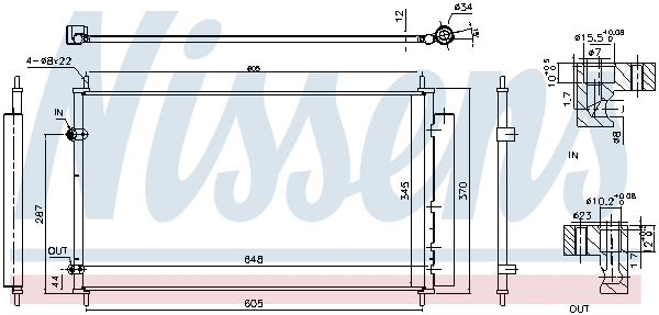 Condenser, air conditioning