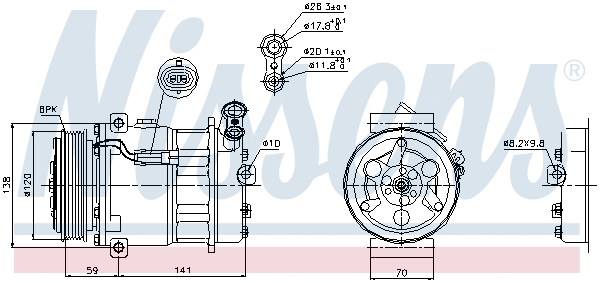 Compressor, air conditioning