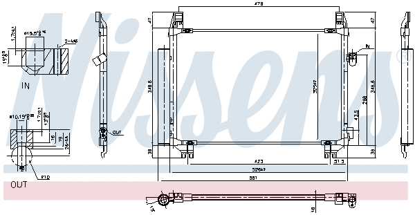 Condenser, air conditioning