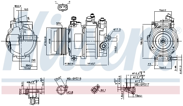 Compressor, air conditioning