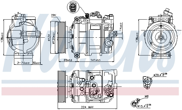 Compressor, air conditioning