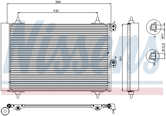 Condenser, air conditioning