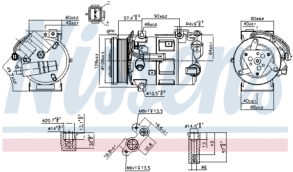 Compressor, air conditioning (890210)