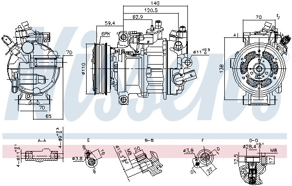 Compressor, air conditioning