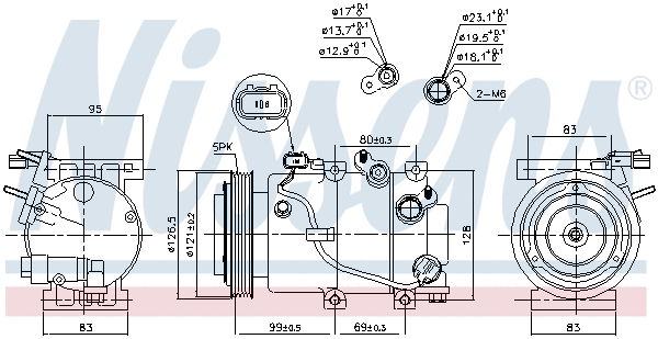 Compressor, air conditioning