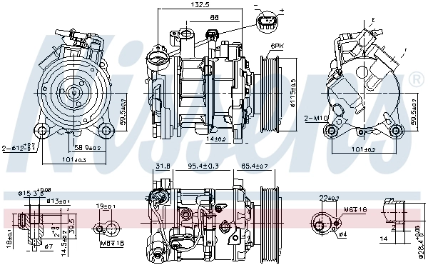 Compressor, air conditioning