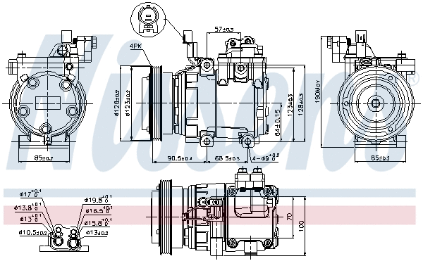 Compressor, air conditioning