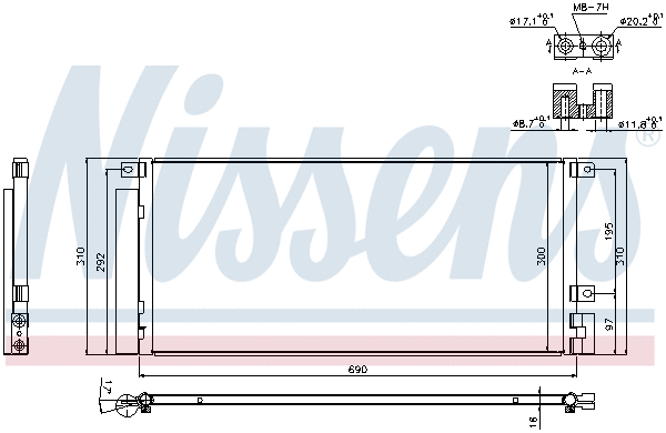 Condenser, air conditioning