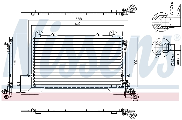 Condenser, air conditioning