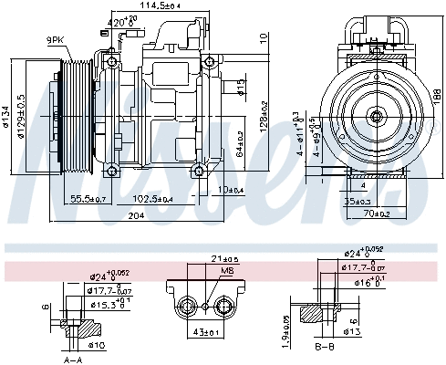 Compressor, air conditioning