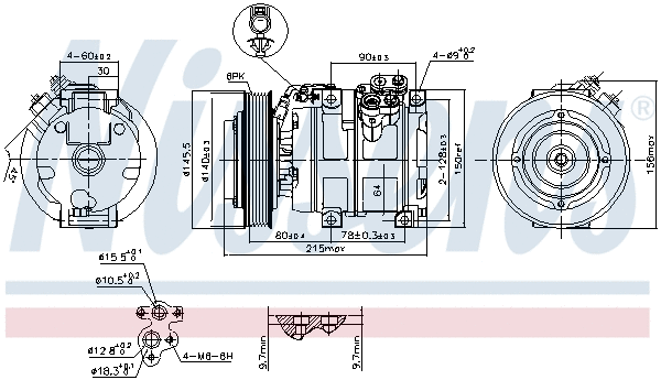 Compressor, air conditioning