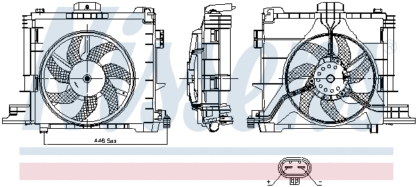 Fan, engine cooling
