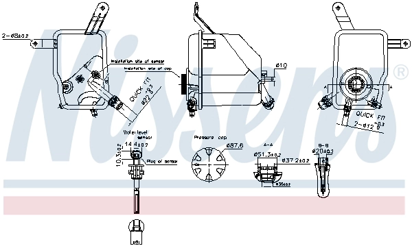 Expansion Tank, coolant