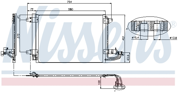 Condenser, air conditioning