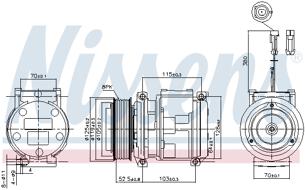 Compressor, air conditioning