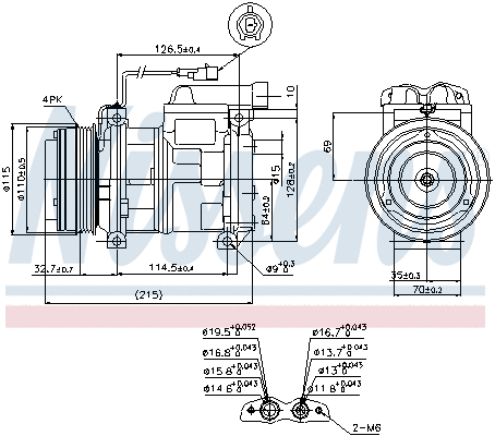Compressor, air conditioning