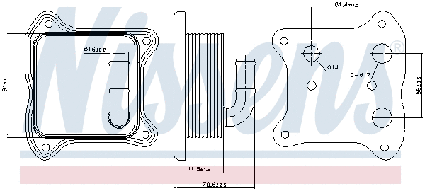 Oil Cooler, engine oil