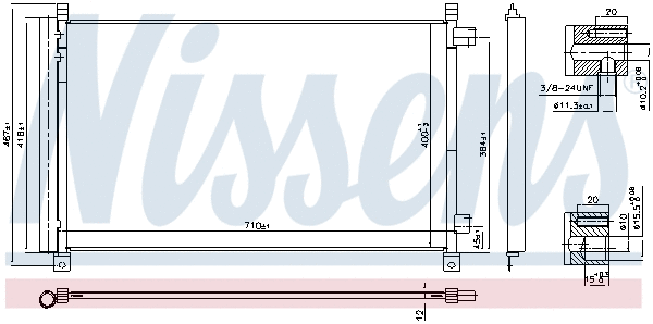 Condenser, air conditioning