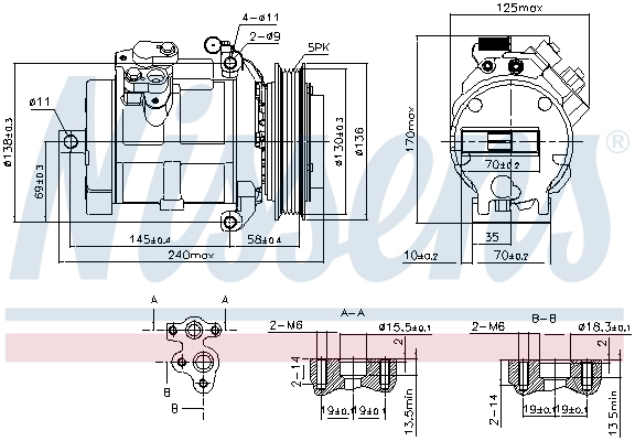Compressor, air conditioning