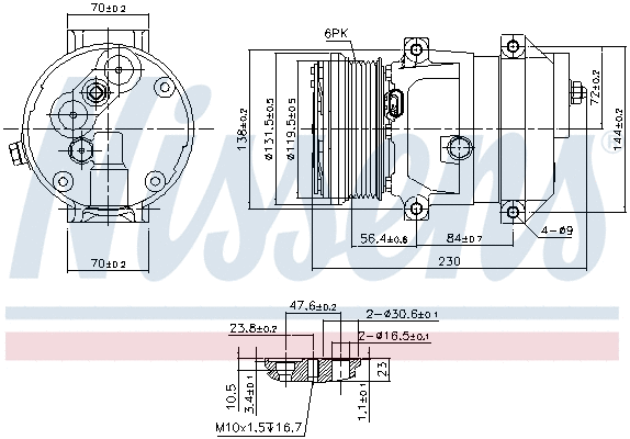 Compressor, air conditioning