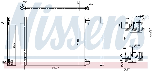 Condenser, air conditioning (940949)