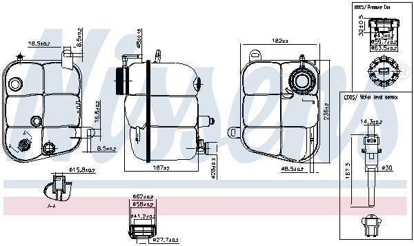 Expansion Tank, coolant