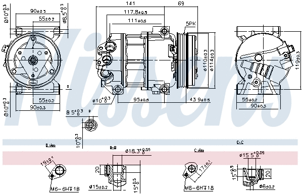 Compressor, air conditioning
