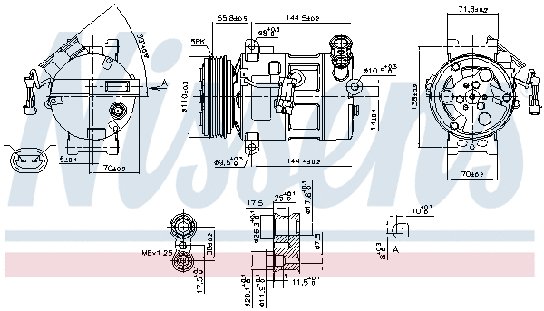 Compressor, air conditioning
