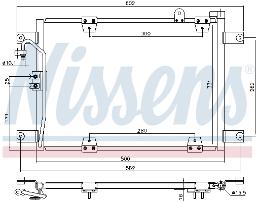 Condenser, air conditioning