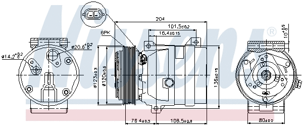 Compressor, air conditioning