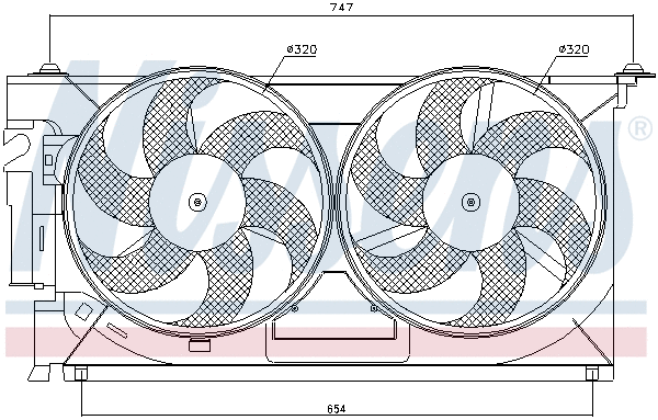 Fan, engine cooling
