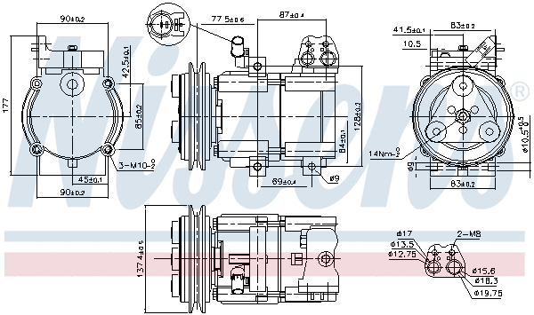 Compressor, air conditioning