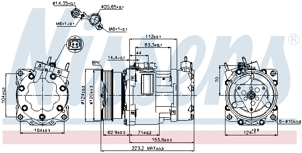 Compressor, air conditioning