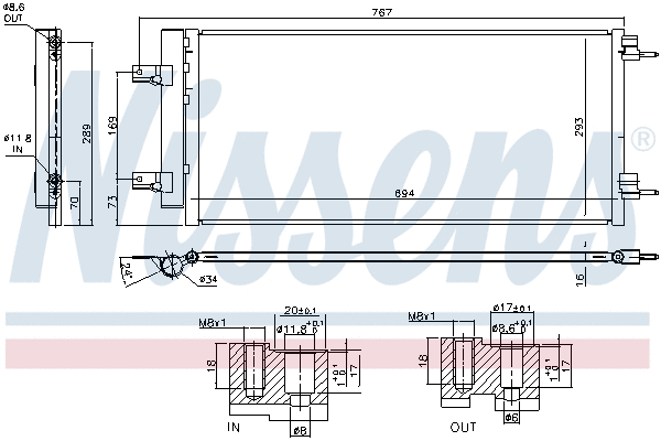 Condenser, air conditioning