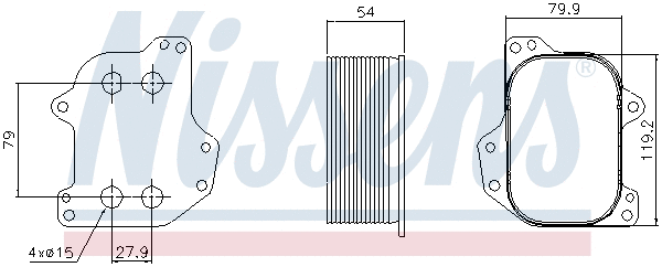 Oil Cooler, engine oil