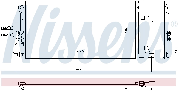 Condenser, air conditioning