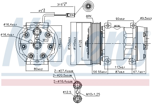 Compressor, air conditioning