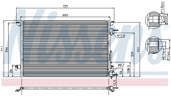 Condenser, air conditioning