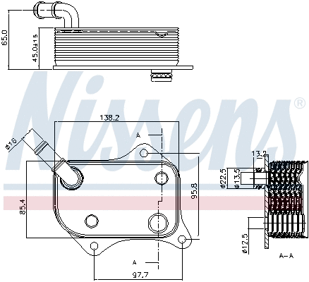 Oil Cooler, engine oil