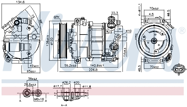 Compressor, air conditioning