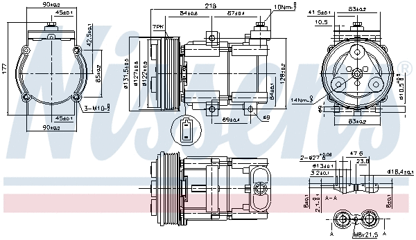 Compressor, air conditioning