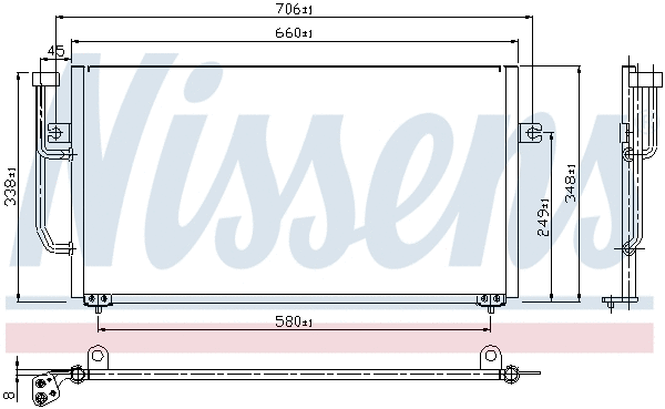 Condenser, air conditioning