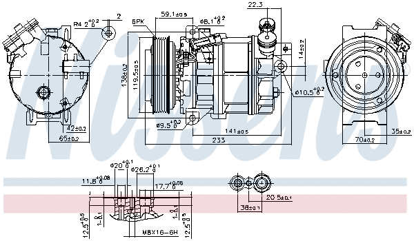 Compressor, air conditioning