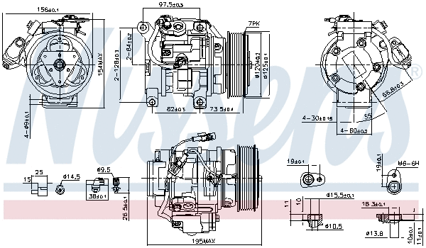 Compressor, air conditioning