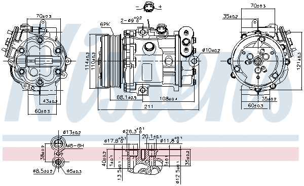 Compressor, air conditioning
