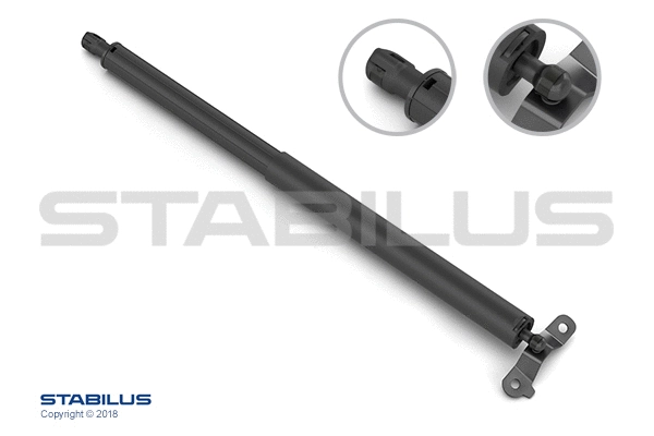 Gas Spring, boot/cargo area (019027)