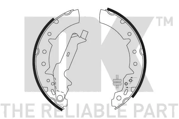 Brake Shoe Set (2745654)