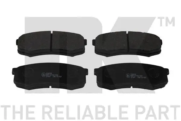 Brake Pad Set, disc brake (224538)