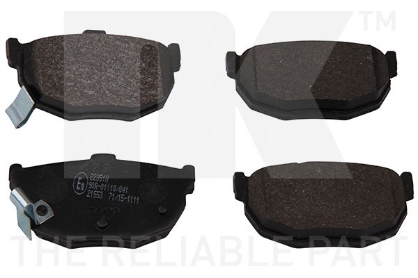 Brake Pad Set, disc brake (223518)