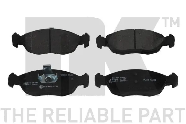 Brake Pad Set, disc brake (221936)